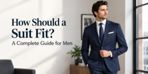 How should a suit fit? A complete guide for men covering proper suit fit and tailoring.